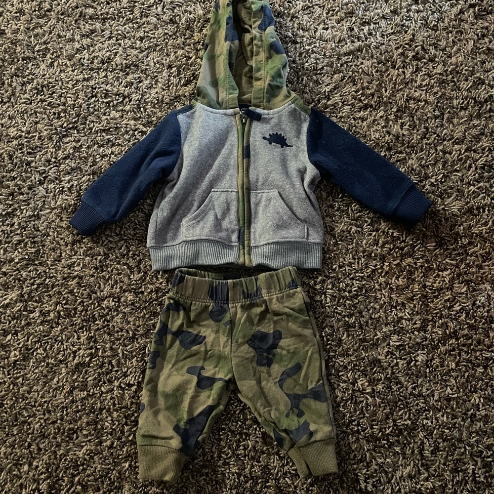 Dinosaur jogging suit